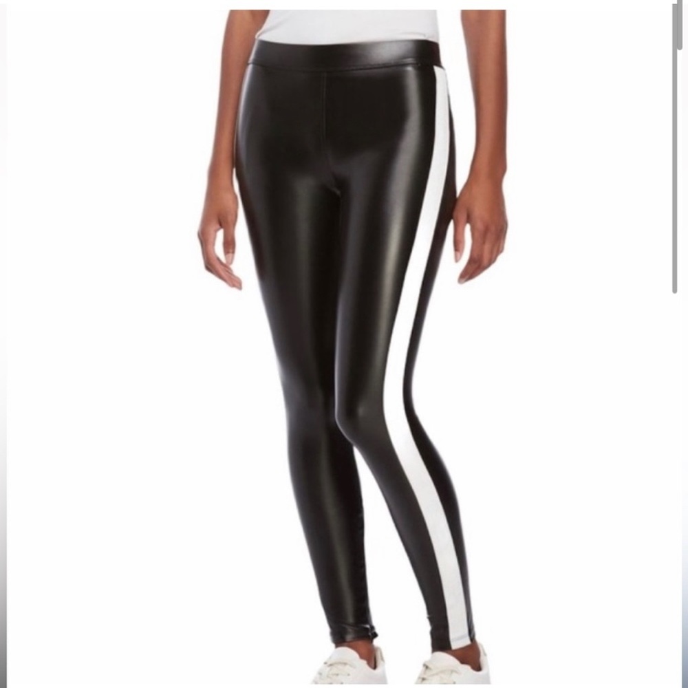 XL David Lerner faux leather pants